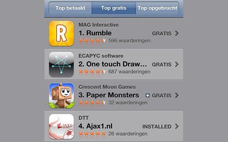 ajax1-ios-app-number-1-in-itunes!