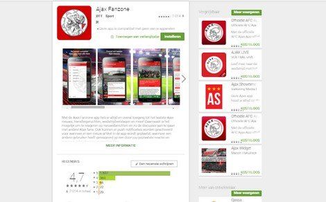 ajax1-scores-4,7-in-the-google-play-store