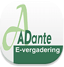 Adante e-vergadering app