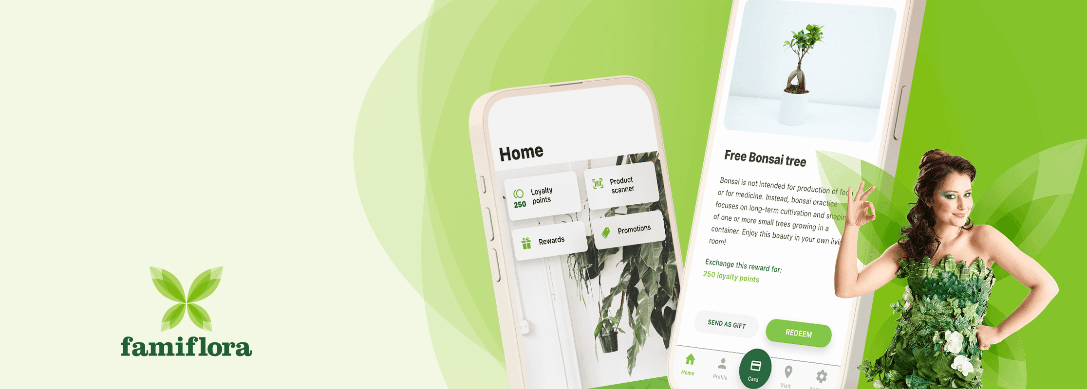 Famiflora: the loyalty app that connects & rewards green thumbs
